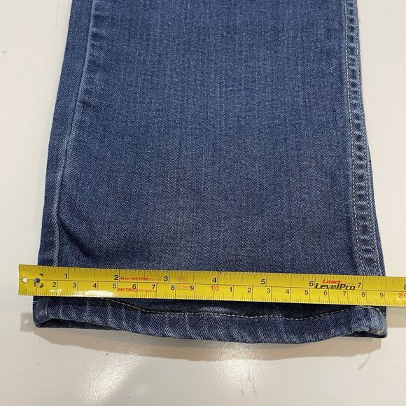 Paige Jeans Men’s Blue Federal Slim Straight Stretch Zip Fly Denim Pants 34x31 - Picture 4 of 9